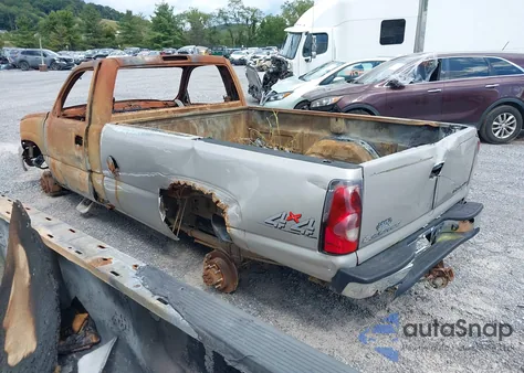 2004 Chevrolet Silverado Ls из США, поврежденный, VIN 1GCHK24U74E162271